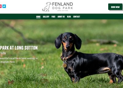 Fenland Dog Park Website Goes Live!